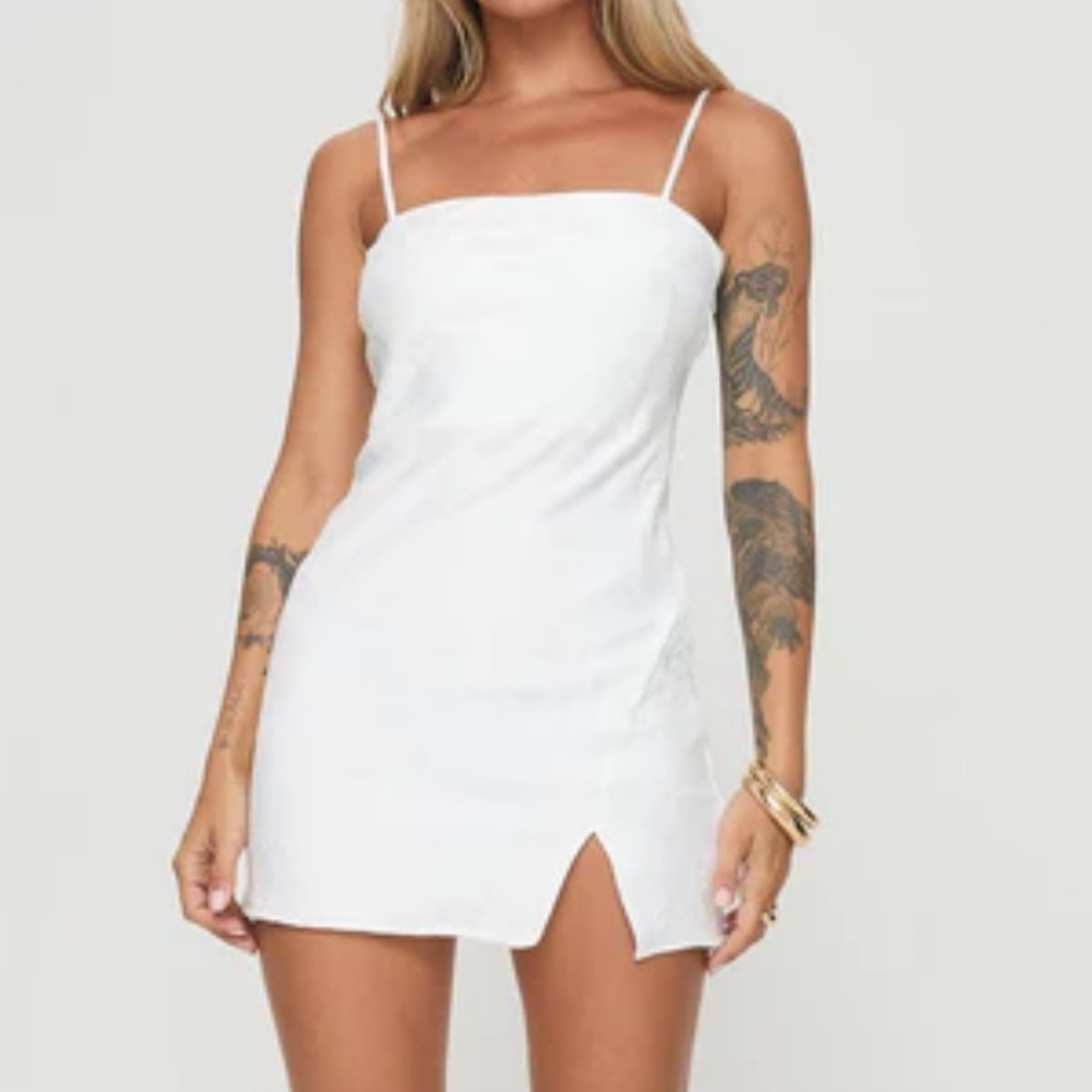 NBD White Cami Mini Dress